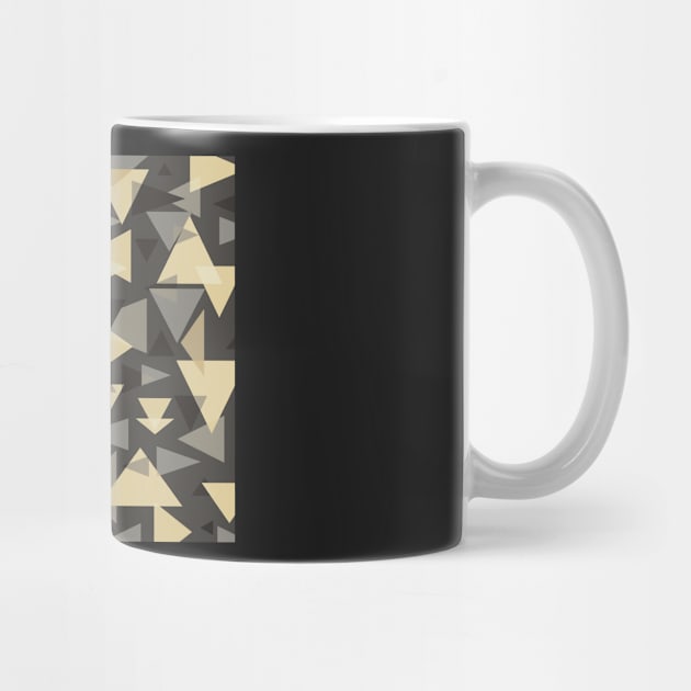 The dark side, geometric print by KINKDesign